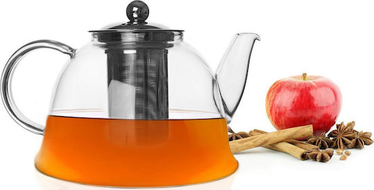 Orion Βραστήρας με Φίλτρο Γυάλινος Διάφανη 1650ml