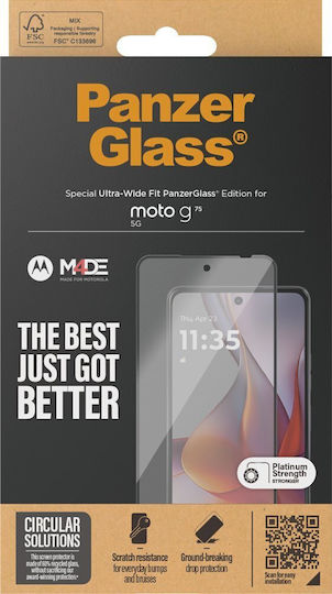 PanzerGlass Tempered Glass (Moto G75)