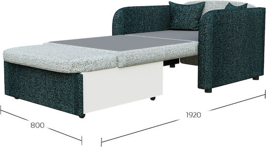 Mini Schlafsessel Malmo New 72 & 81 82x96.5x82cm