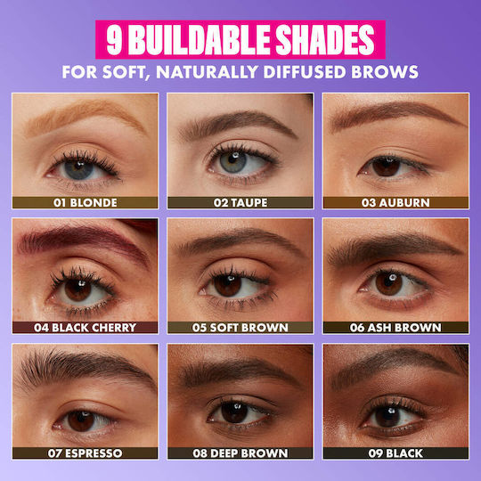 NYX Professional Makeup Louder Eyebrow Pencil 02 Taupe