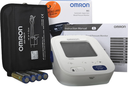 Omron M3 Intellisense Ηλεκτρονικό Πιεσόμετρο Μπράτσου Ακριβείας με ανίχνευση Αρρυθμίας HEM-7154-E