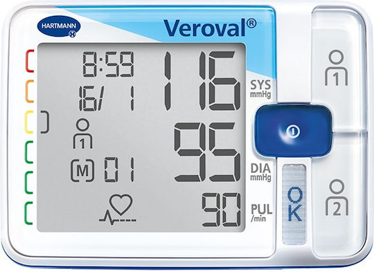 Hartmann Veroval Digital Blutdruckmessgerät Handgelenk 925325