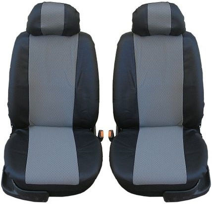 Universal Upholstery Suv Front Seats 2 Colors Leather + Textile