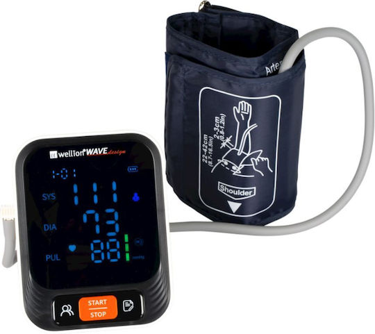 Wellion Wave Design Digital Arm Blood Pressure Monitor