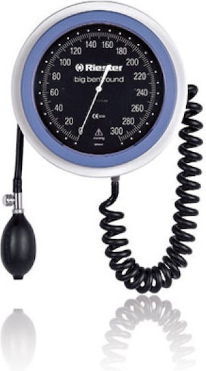 Riester Επιτοίχιο Big Ben Round Αναλογικό Πιεσόμετρο Μπράτσου Ακριβείας R-1459