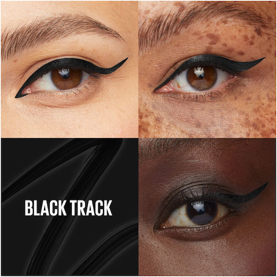 Maybelline Tattoo Waterproof Liquid Eye Liner 100 Black Track 3.5ml