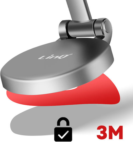 Linq Magsafe Magnetic 360° Rotating Car Holder Silver