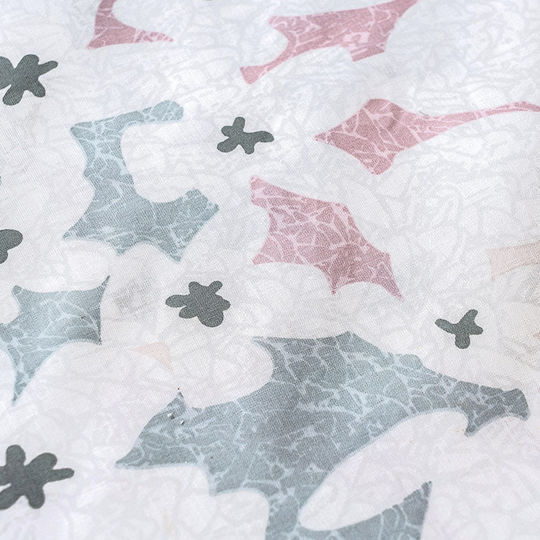Beauty Home Art 12252 Сет Калъфки за Възглавници с корица за плик Grey, Pink 52x72см.
