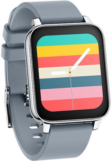 Hero Band FiT Aluminium Smartwatch with Heart Rate Monitor (Lunar Grey)