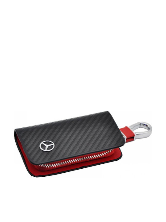 Keychain Wallet Carbon Various Brands Brand Mercedes