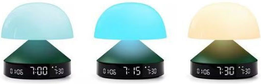 Lexon Design Mina Sunrise Ceas Deșteptător Lexon Design Mina Sunrise Verde Închis