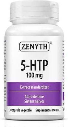 Zenyth 5 HTP / GABA / Tyrosine 100mg 30 Κάψουλες Natural