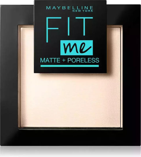 Maybelline Fit Me Matte & Poreless Πούδρα 105 Natural Ivory 8.5gr