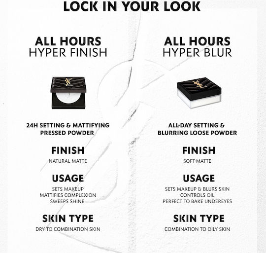 Ysl All Hours Hyper Loose Powder Fg 1 10gr
