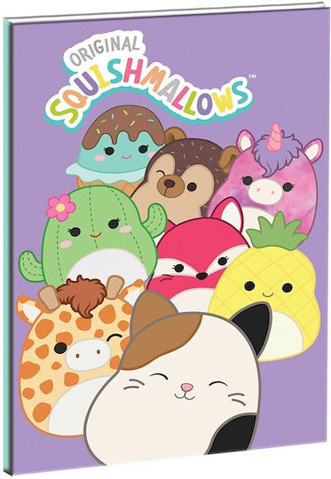 Gim Τετράδιο Ριγέ Β5 Squishmallows