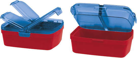 Super Mario Super Mario Recipient pentru copii din plastic Roșu x x 6.7buc