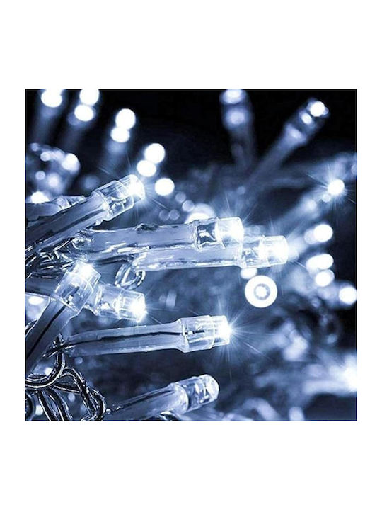 200 Lights LED 20m. White in String 1pcs
