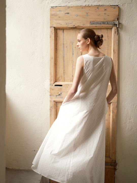 Καλοκαιρινό Maxi Φόρεμα White