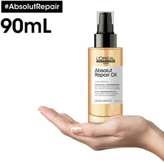 L'Oréal Professionnel Serie Expert Absolut Repair Λάδι Μαλλιών για Ενδυνάμωση κατά της Ψαλίδας 90ml