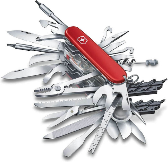 Victorinox Champ Швейцарско Армейско Ножче 73 Инструмента Червено