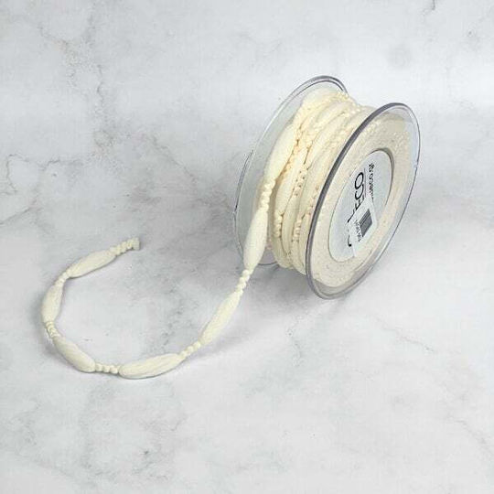 Ribbon Bracelet 1.5cmx20m Ecru