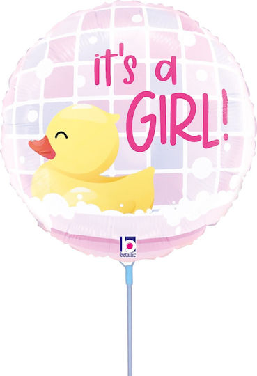 9'' Balloon Birth Duck It's A Girl