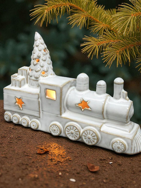 Mondex Santa Lila Train Figure 20.2x5.2x12.5 cm