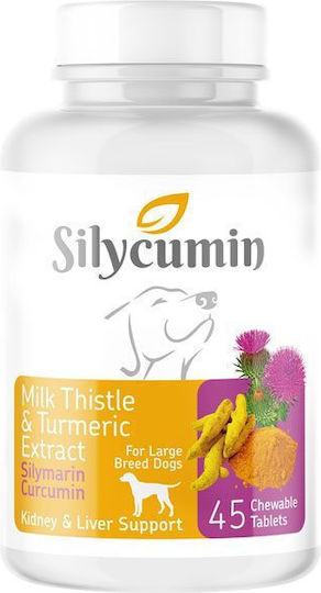 Bio Petactive Silycumin Milk Thistle & Turmeric LB Γάλα Σκύλου σε Σκόνη για Ηπατικές Παθήσεις