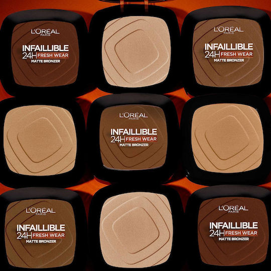 L'Oreal Paris Infallible 24H Fresh Wear Powder 450 Tan Deep 9gr