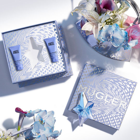 Mugler Angel Дамски Комплект с Лосион за тяло