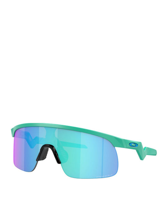 Oakley Resistor Ochelari De Soare Pentru Copii Atletic Verzi Pentru 11-16 Ani