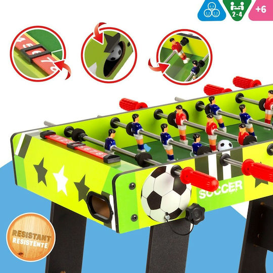 Colorbaby Plastic Football Standing Table