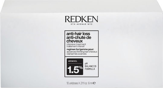 Redken Cerafill Maximize Αμπούλες Μαλλιών κατά της Τριχόπτωσης 10x6ml