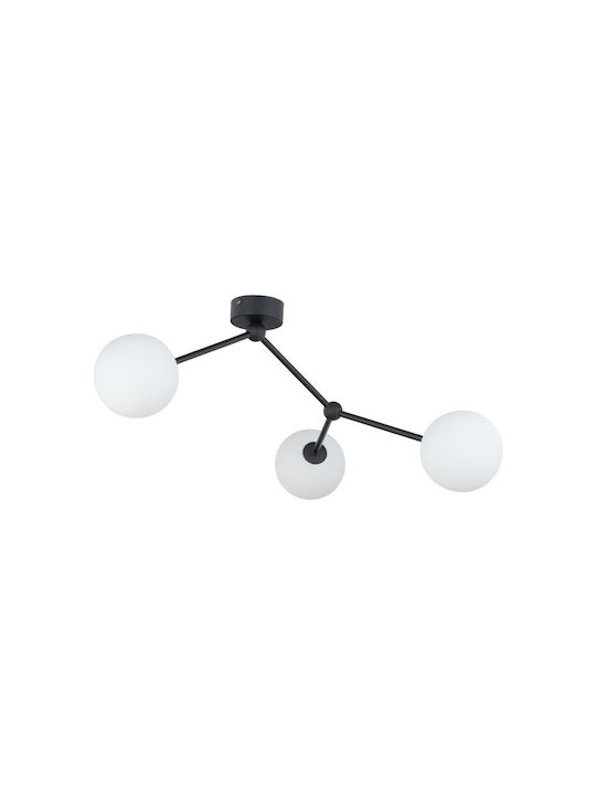 TK Lighting Fairy Висящо Осветително Тяло Черен Топка с Цокъл G9 63x30см.