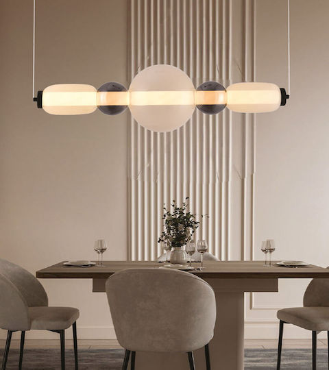 Inlight Κρεμαστό Φωτιστικό LED 80x80x20εκ.