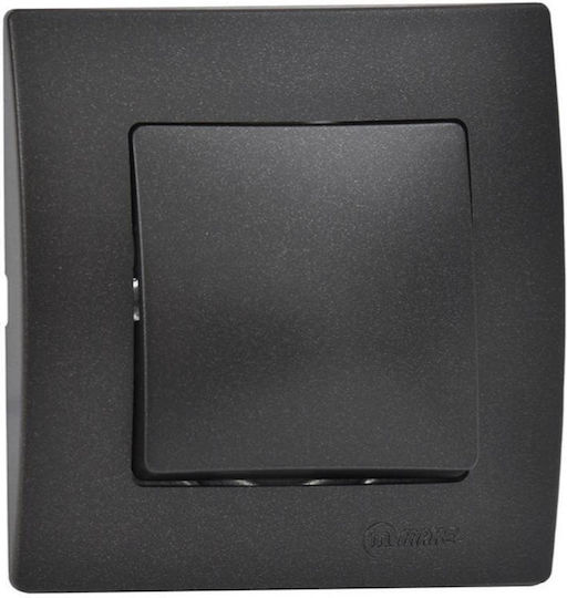 Makel Lillium Wall Switch Lighting Black