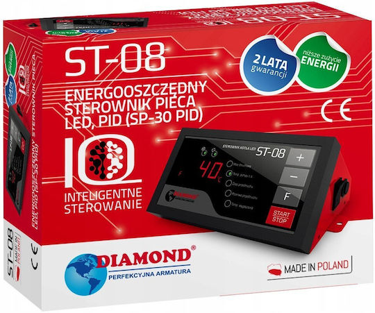Diamond Controler Led Pid Pentru Cazan Economisire Energie 230v St-08