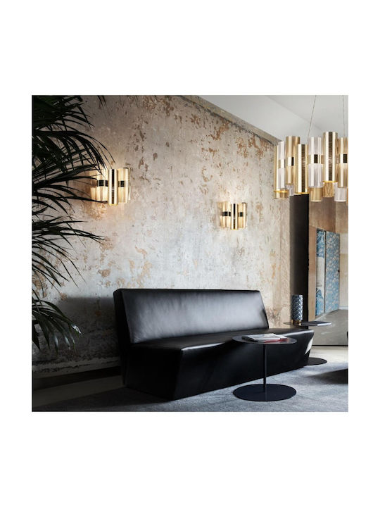 Slamp Lamp Wall with Socket E14 Gold