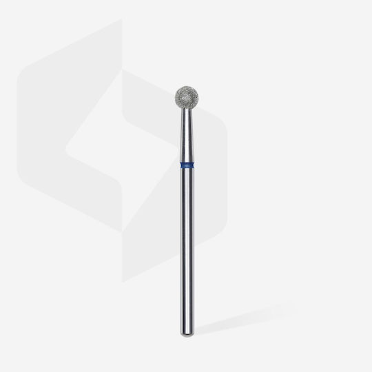 Staleks Nail Drill Diamond Cutter Bit with Ball Head Blue