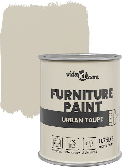vidaXL Impregnation Varnish Water Gray 750ml
