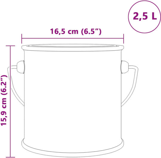 vidaXL Καθαριστικό Πράσινο 2.5lt 3.7kg 4008523