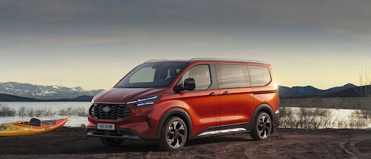 Типични Гумени Килими За Кола Нов Ford Transit Custom V710 От 2023 Г