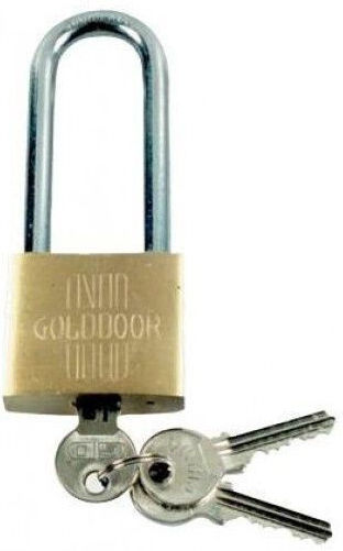 Golddoor Bronze Padlock Lengthened with Key 50mm 1pcs