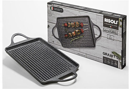 Risoli Granito Non-Stick - Antiaderent Placă de copt Aluminiu 46x25cm