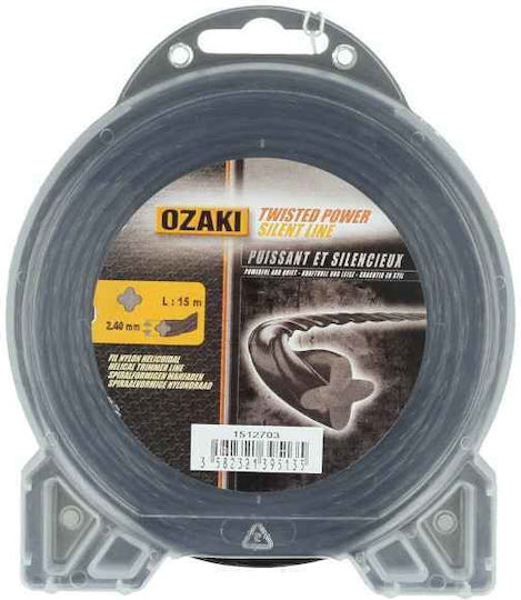 Μεσινέζα Ozaki 15μ Διάμετρος 2,40mm Στριφτή