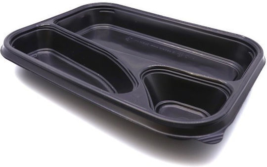 Plastikgeschirr Einweg PP Schwarz 30Stück