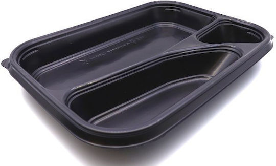 Plastikgeschirr Einweg PP Schwarz 30Stück
