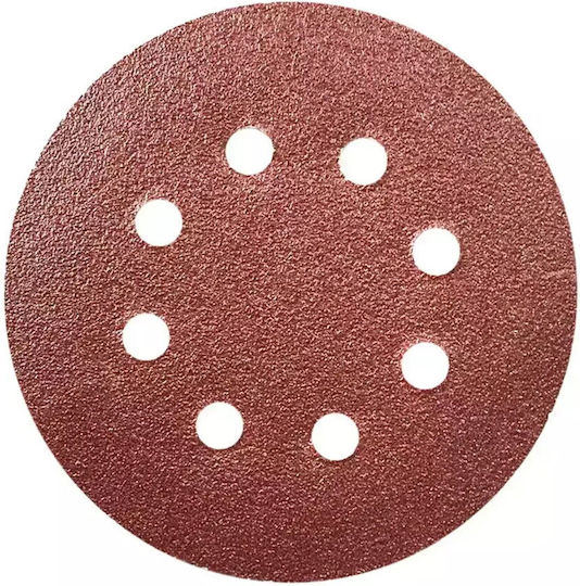 Δίσκος Λείανσης 40gr 125mm Velcro Σετ 5τμχ Dedra