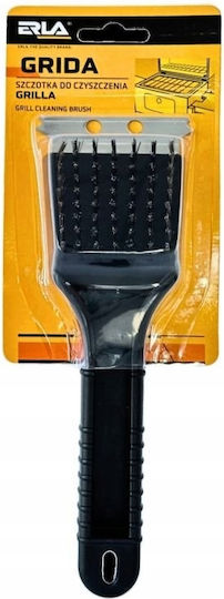 BBQ Cleaning Brush with Scraper 21.5cm