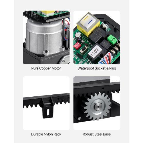 Vevor Set Garage Door Motor for Sliding Door